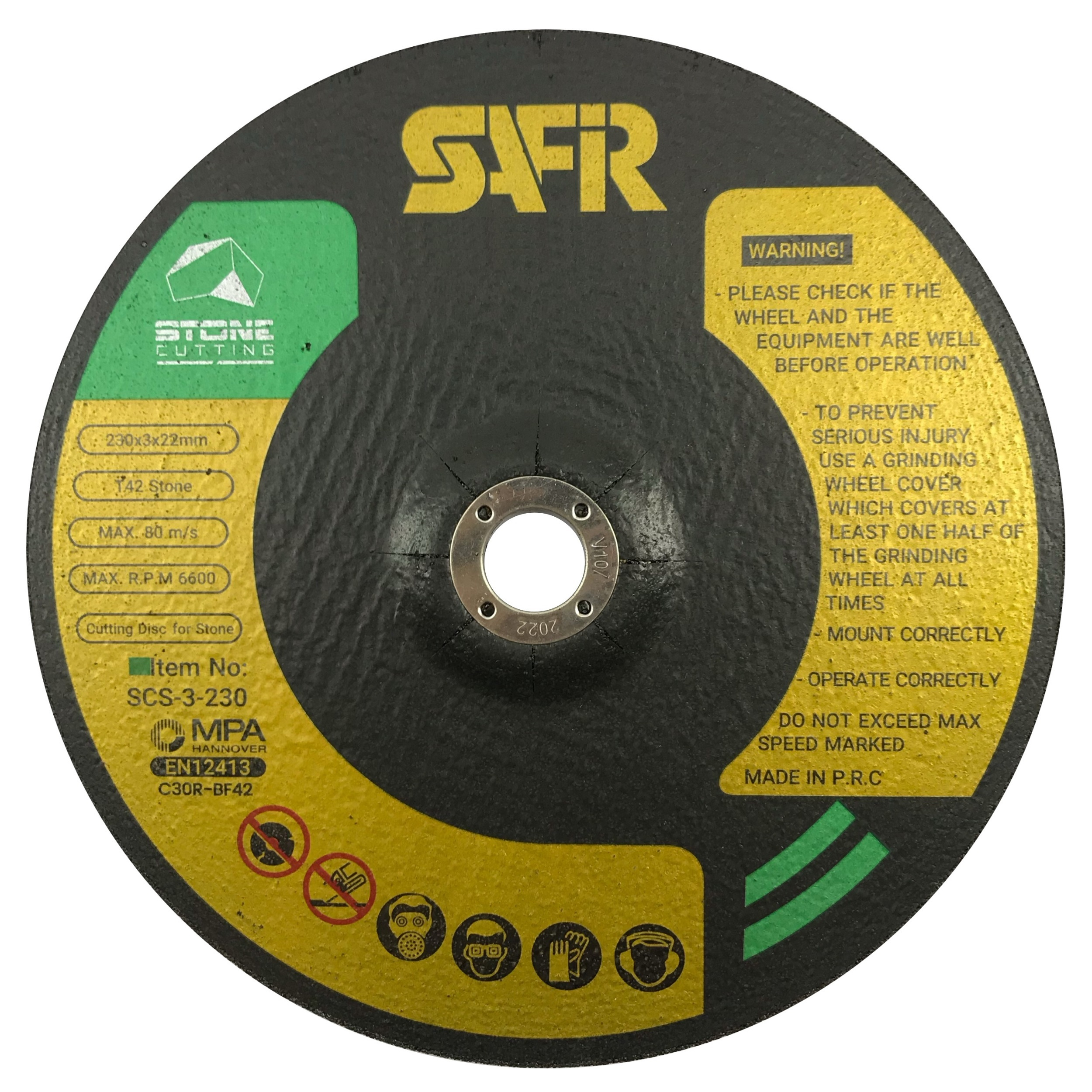 صفحه برش سنگ سفیر مدل scs-3-230