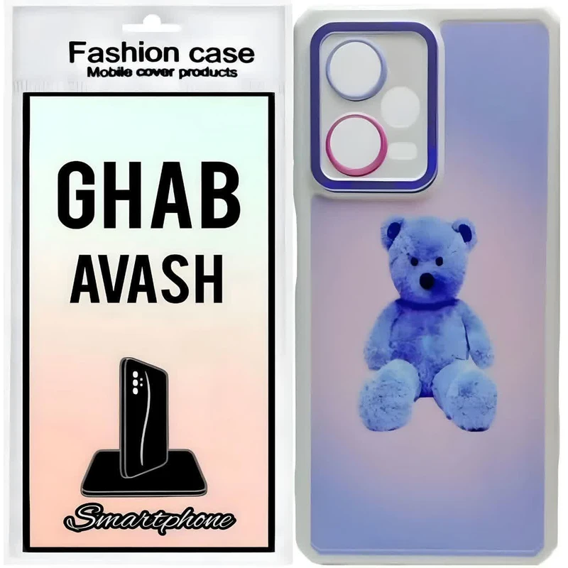 کاور قاب آوش طرح عروسکی مدل 01T مناسب برای گوشی موبایل شیائومی redmi note12 5G