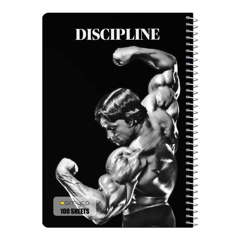 دفتر مشق 100 برگ سیمی کارنیکا طرح باشگاه Gym کد 79119