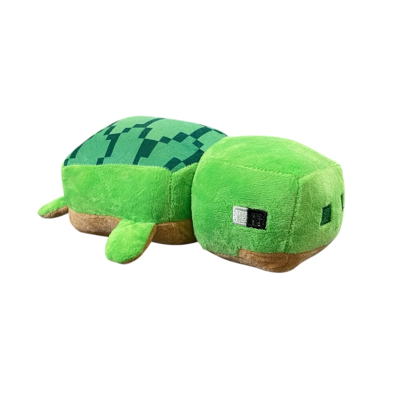 عروسک پولیشی مدل لاک پشت ماینکرافت کد 0091 طول 20 سانتی متر