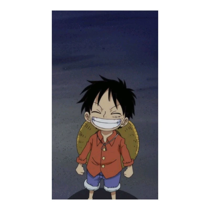 استیکر لپ تاپ و موبایل مدل انیمه طرح وان پیس مانکی دی لوفی one piece Monkey D Luffy کد 6334