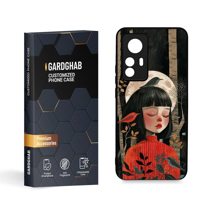 کاور گارد قاب مدل دخترانه مناسب برای گوشی موبایل شیائومی Mi 12 T