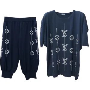 ست تی شرت و شلوارک زنانه مدل 575