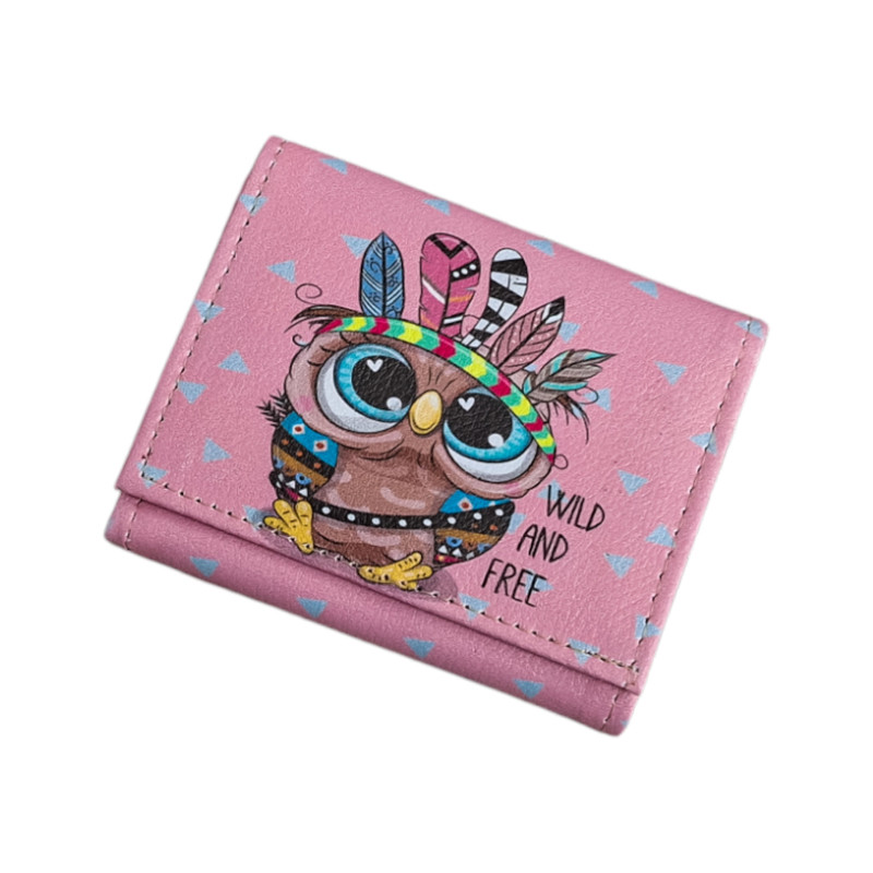 کیف پول زنانه مدل جغد سرخپوست