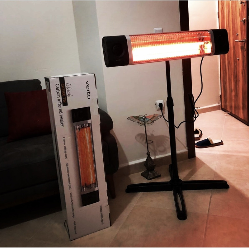 بخاری برقی دیواری ویتو مدل CH 2500 TW بخاری برقی دیواری ویتو مدل CH 2500 TW