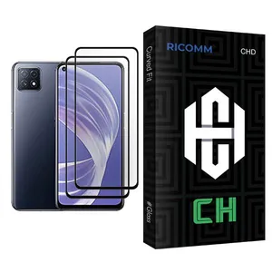 Ricomm CH Glass MIX002 Screen Protector For Oppo A73 5G Pack Of 2