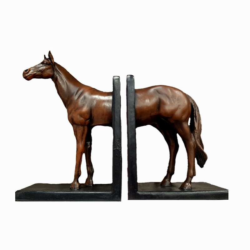 نگهدارنده کتاب مدل اسب مجموعه 2 عددی