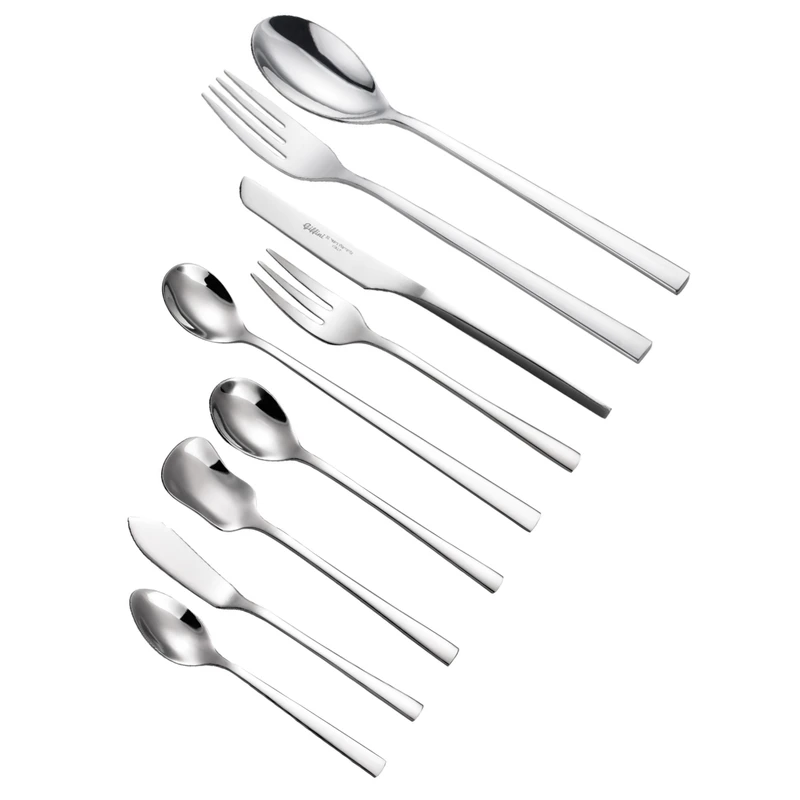 سرویس قاشق و چنگال 9 پارچه 1 نفره جی فی نی مدل G-10