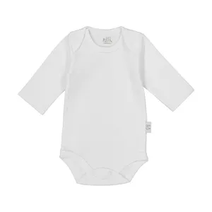 بادی آستین بلند نوزادی نیلی مدل 04