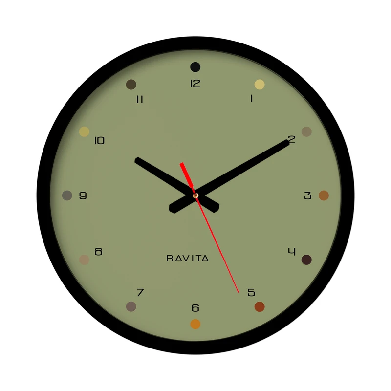 ساعت رومیزی عقربه‌ای راویتا مدل مینیمال کد 3638