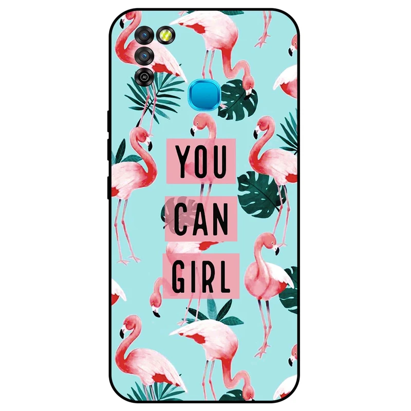 کاور مگافون طرح فلامینگو مدل 8032 مناسب برای گوشی موبایل اینفینیکس Smart 5      