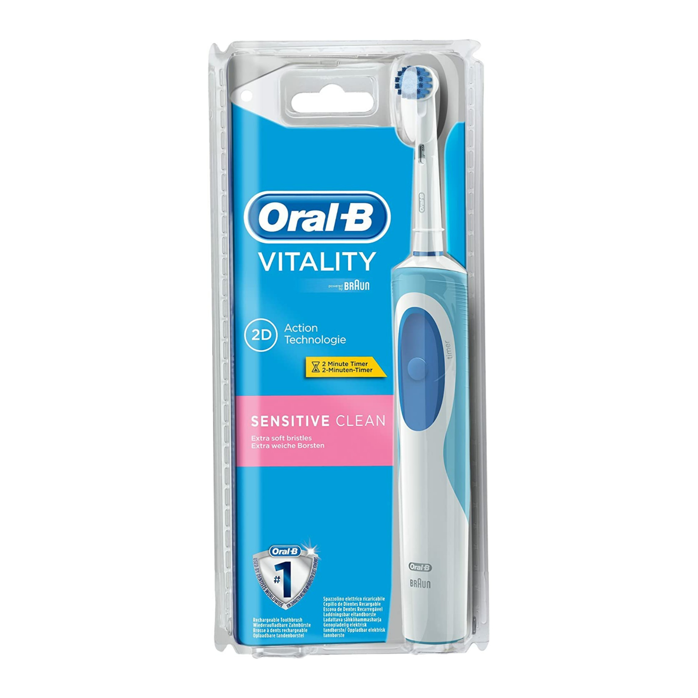 مسواک برقی اورال-بی مدل VITALITY SENSITIVE CLEAN