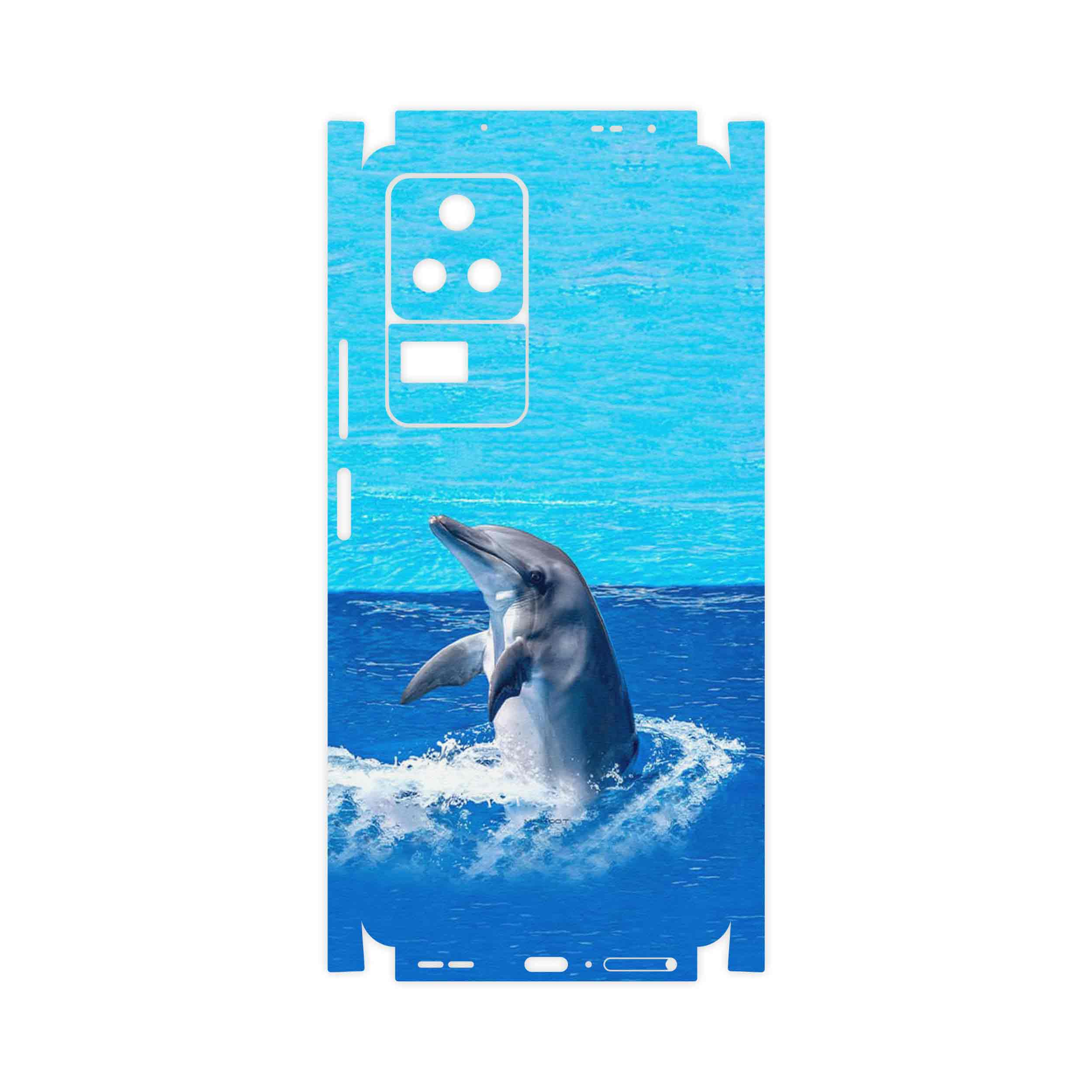برچسب پوششی ماهوت مدل Dolphin-FullSkin مناسب برای گوشی موبایل شیائومی Poco F4 5G