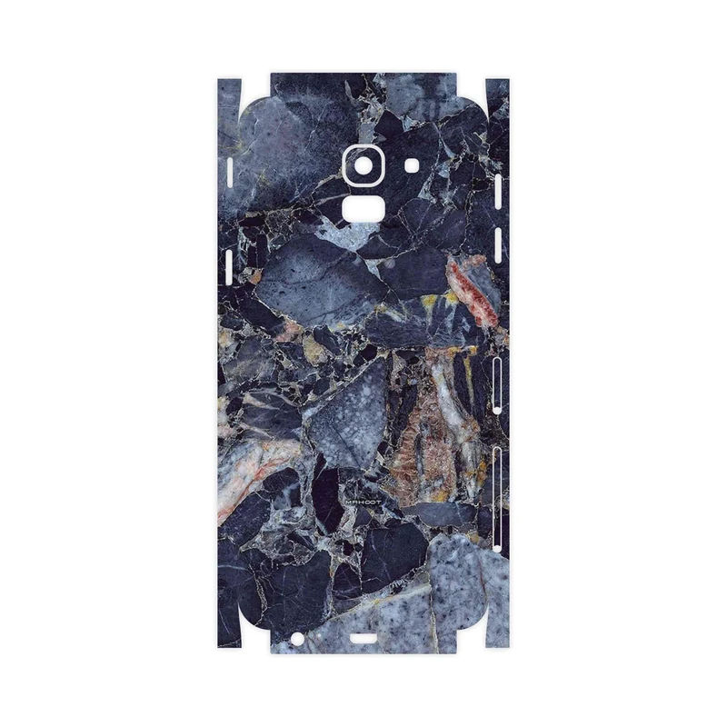 برچسب پوششی ماهوت مدل Broken black marble-FullSkin مناسب برای گوشی موبایل سامسونگ Galaxy J6