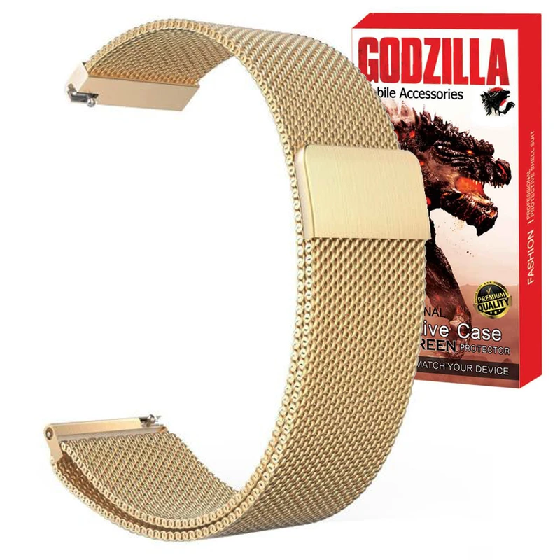 بند گودزیلا مدل G-Milanese مناسب برای ساعت هوشمند شیائومی Amazfit 42mm