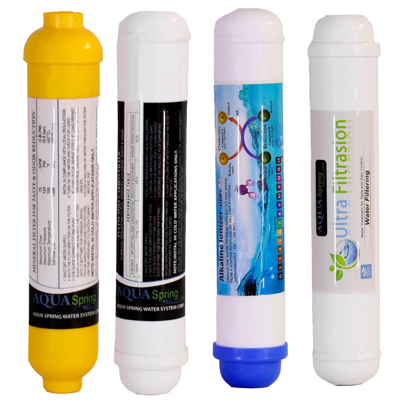 فیلتر دستگاه تصفیه آب آکوآ اسپرینگ مدل FAS_PMT4  مجموعه 4 عددی