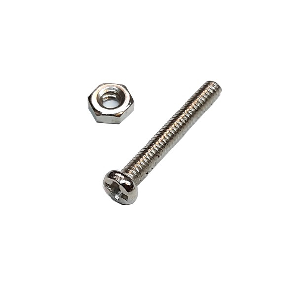 پیچ و مهره  مدل M2 - 15mm مجموعه 20 عددی