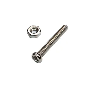 پیچ و مهره  مدل M2 - 15mm مجموعه 20 عددی