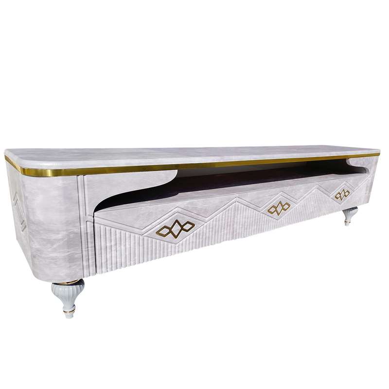 میز تلویزیون بیتلی مدل دکومبل کد 206