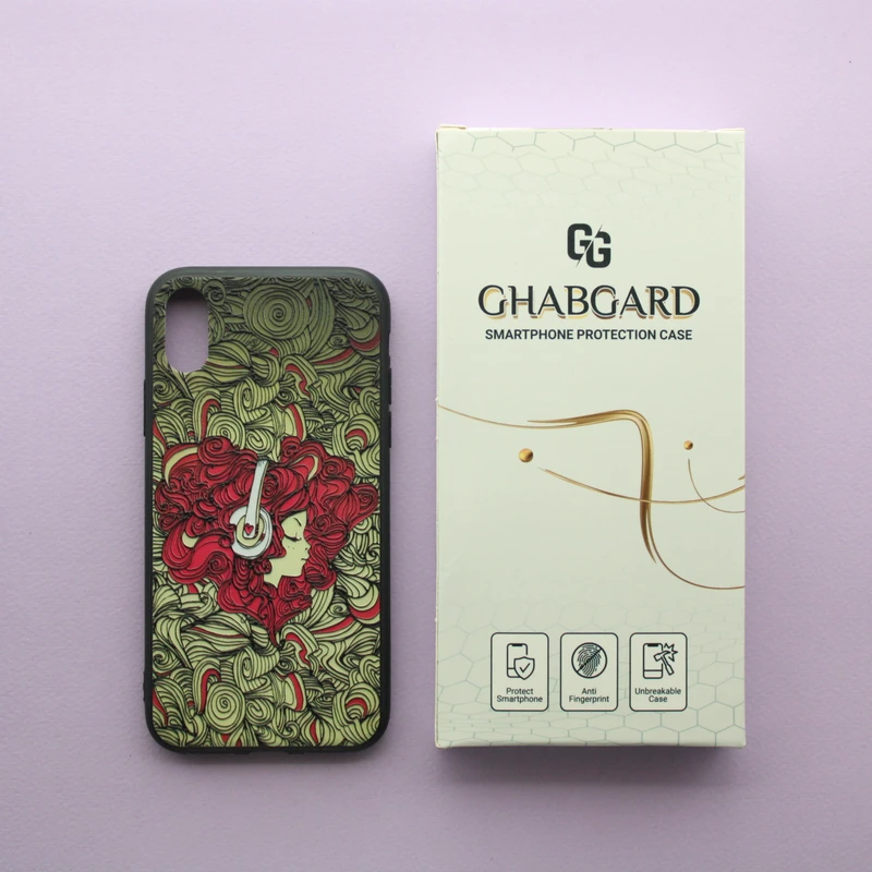 کاور قاب گارد مدل دخترانه مناسب برای گوشی موبایل اپل iPhone X / Xs