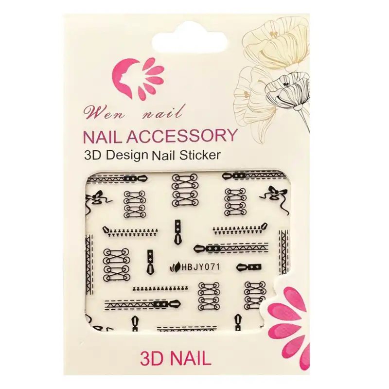 برچسب لنز ناخن مدل HBJY-071