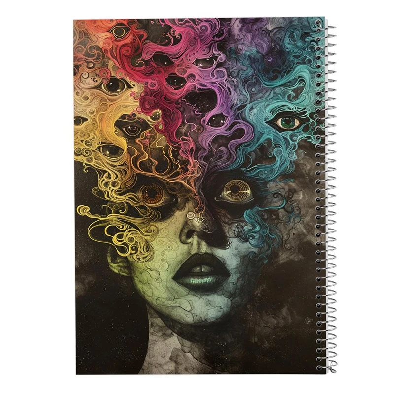 دفتر شطرنجی 50 برگ مدوپد طرح نقاشی آدم کد DF15696