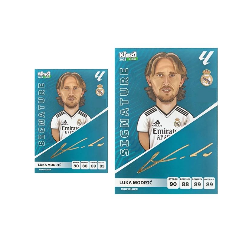 اسباب بازی زینتی کیمدی مدل لوکا مودریچ امضا کد 2025 به همراه برچسب