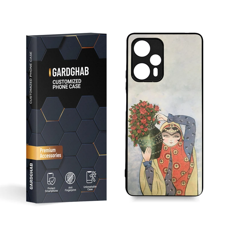 کاور گارد قاب مدل دخترانه مناسب برای گوشی موبایل شیائومی Redmi note 12 Turbo/Poco F5