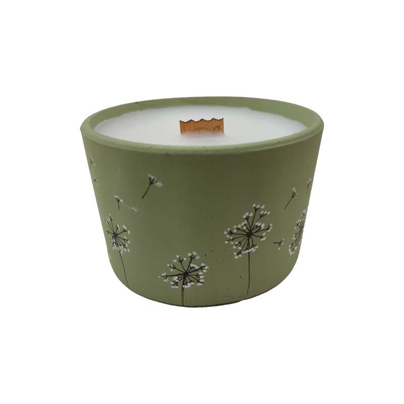 شمع دست ساز مدل لموریا 04