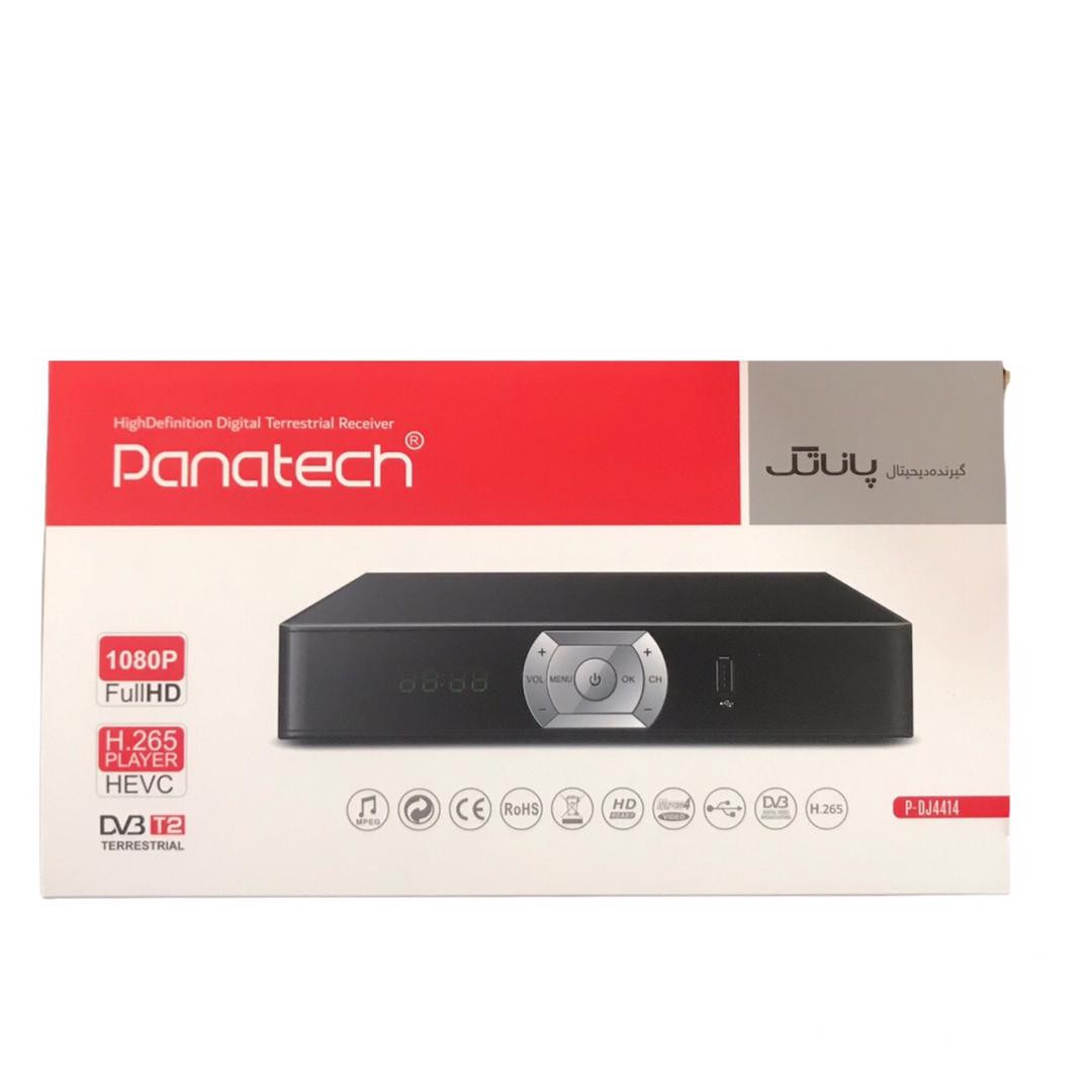گیرنده دیجیتال DVB-T پاناتک مدل P-DJ4414 HEVC