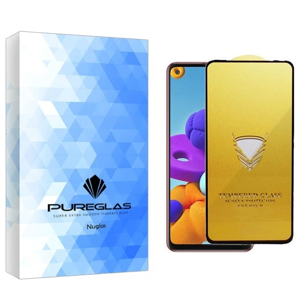 محافظ صفحه نمایش پیور گلس مدل NueGlas OG مناسب برای گوشی موبایل سامسونگ Galaxy A21s