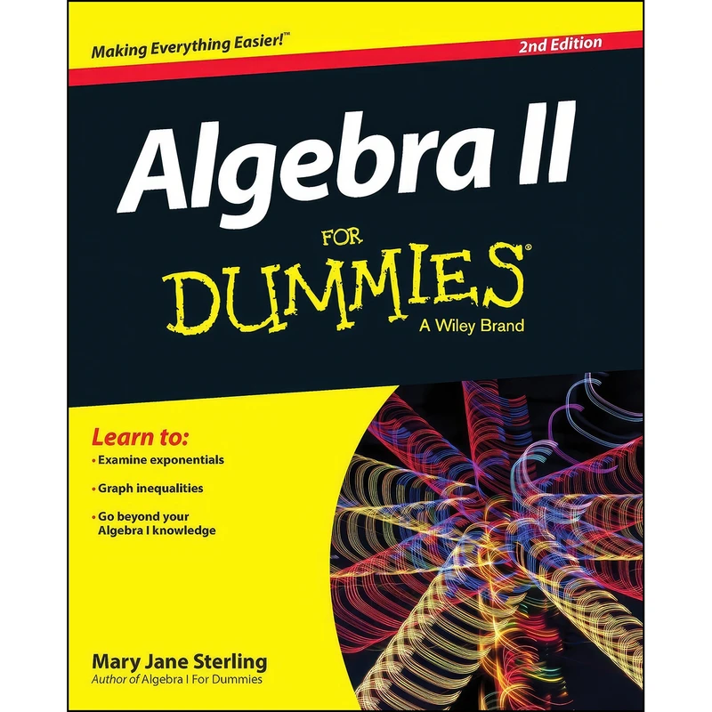 کتاب Algebra II For Dummies اثر Mary Jane Sterling انتشارات John Wiley & Sons