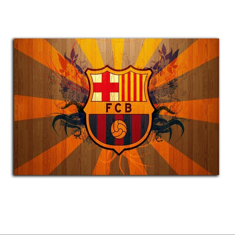 تابلو شاسی بکلیت طرح فوتبال لوگو باشگاه بارسلونا مدل SH-S7198