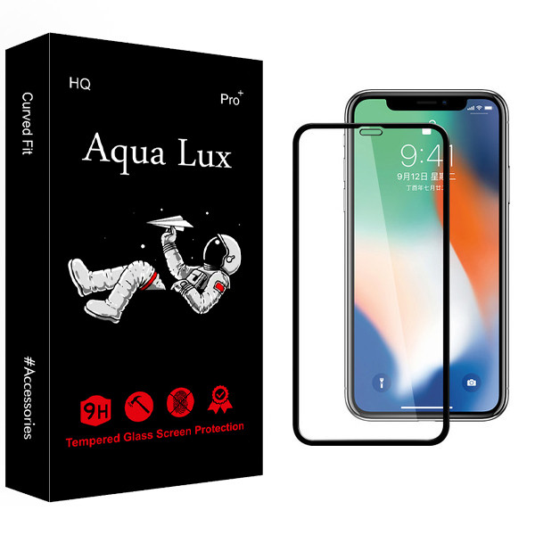 محافظ صفحه نمایش آکوا لاکس مدل +Pro مناسب برای گوشی موبایل اپل iphone  X
