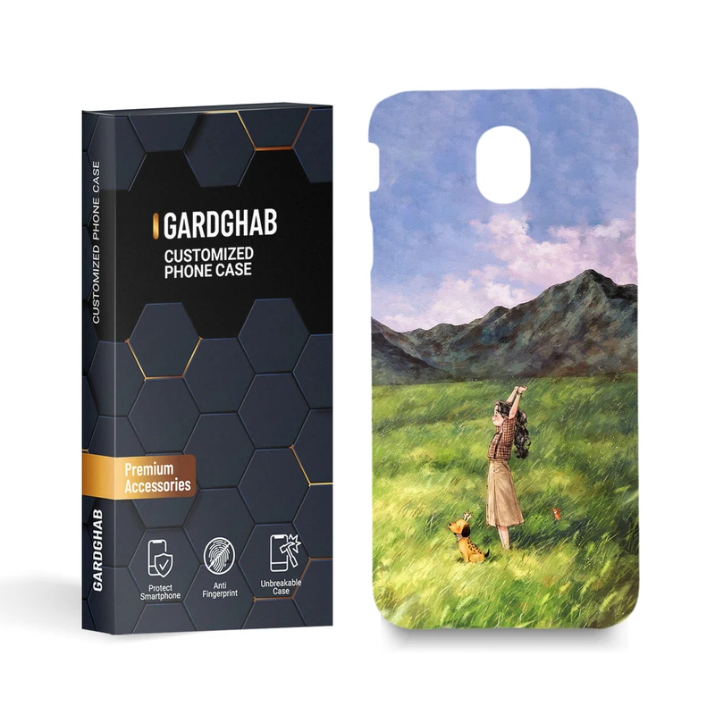  کاور گارد قاب مدل  دخترانه مناسب برای گوشی موبایل سامسونگ galaxy j7 pro   
