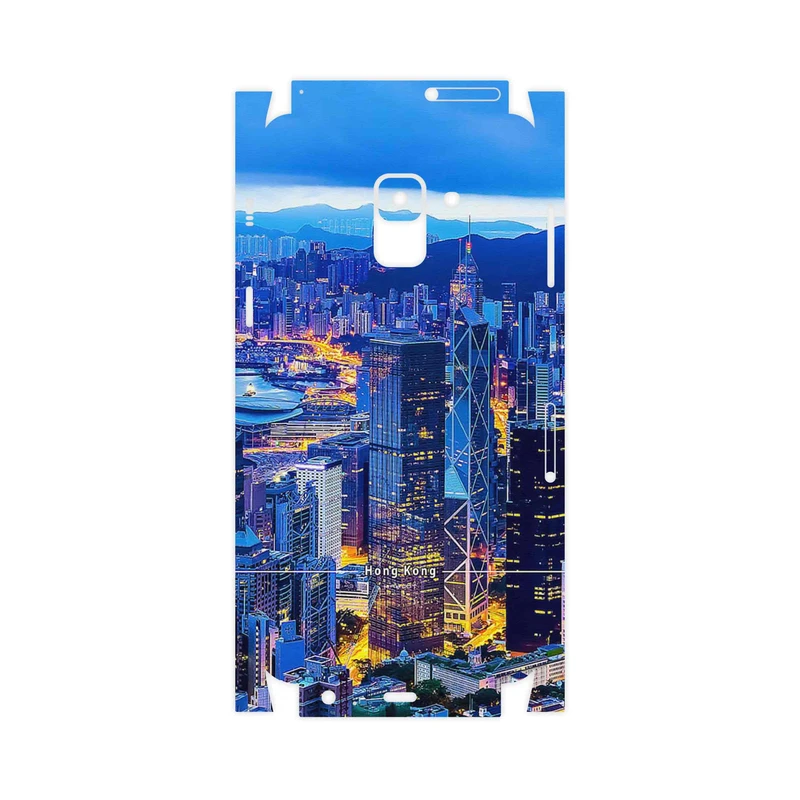 برچسب پوششی ماهوت مدل Hong Kong City-FullSkin مناسب برای گوشی موبایل سامسونگ Galaxy A8 2018