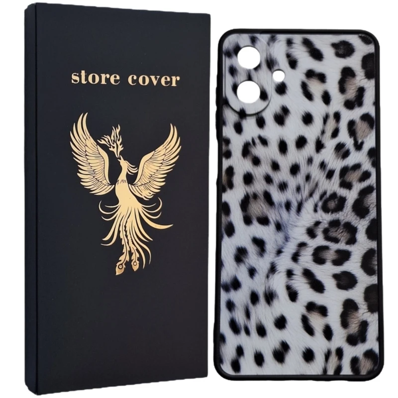 کاور استور کاور طرح پلنگی مدل A07 مناسب برای گوشی موبایل سامسونگ Galaxy A07