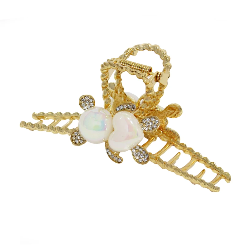 کلیپس مو زنانه مدل پاندا کریستالی کد 1304