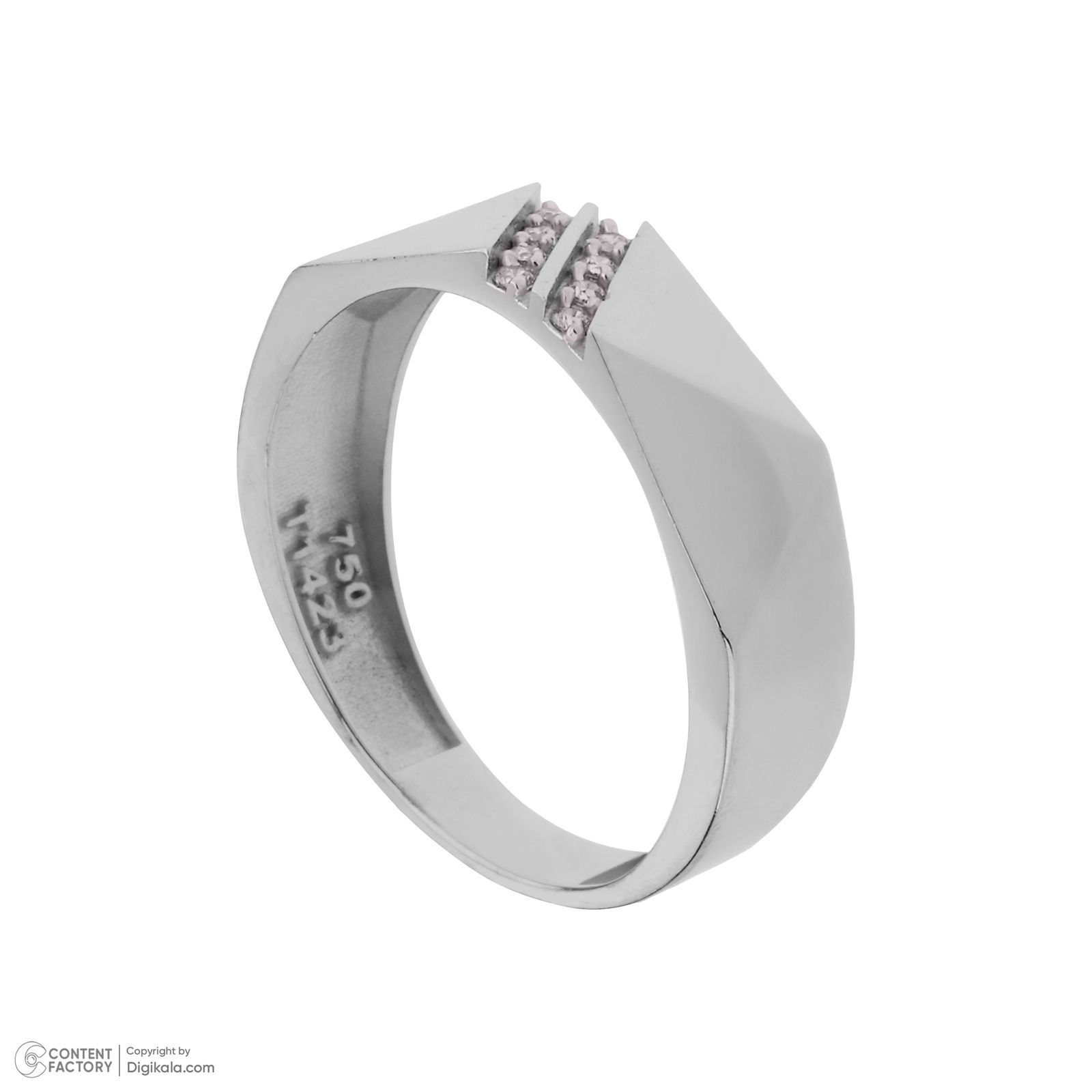 ست حلقه طلا 18 عیار زنانه و مردانه مایا ماهک مدل MR1361 -  - 4