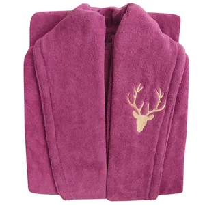 حوله پالتویی نساجی هنر یزد مدل Fawn سایز 135