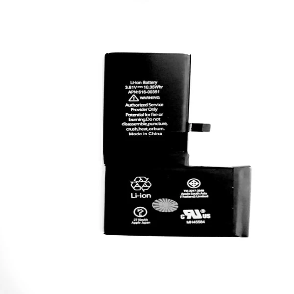 باتری موبایل مدل APN:616-00351 ظرفیت 2716 میلی آمپر ساعت مناسب برای گوشی موبایل اپل iphone X
