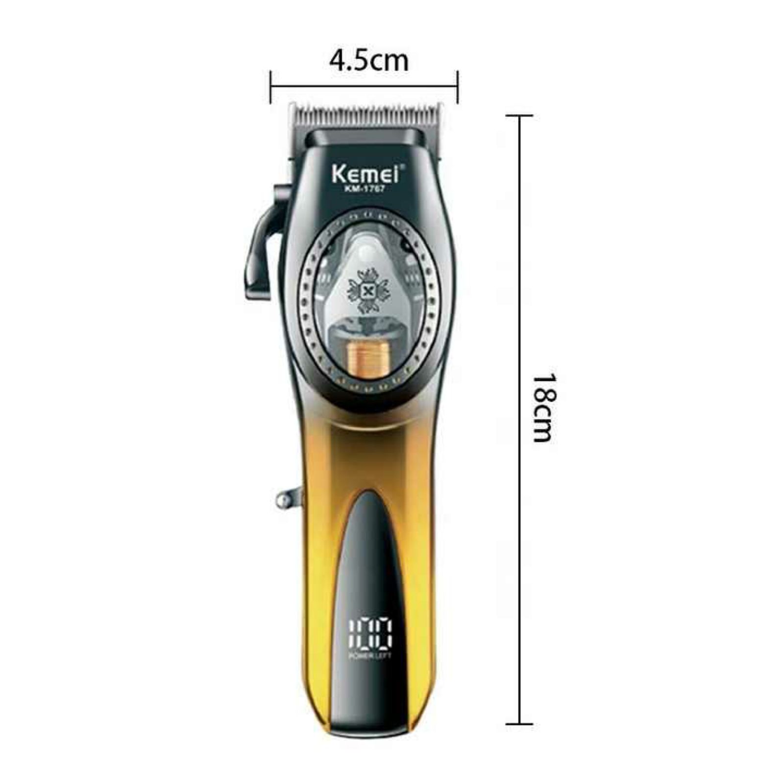 ماشین اصلاح موی سر و صورت شارژی کیمی مدل KM-1767 -  - 3