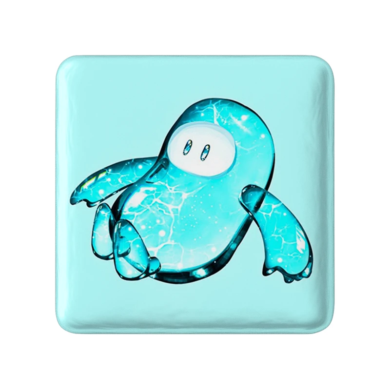 پیکسل خندالو طرح بازی فال گایز (Fall Guys) مدل مربعی کد 32791