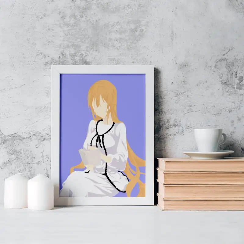 تابلو خندالو مدل ارینا انیمه جنگ غذاها کد 17000