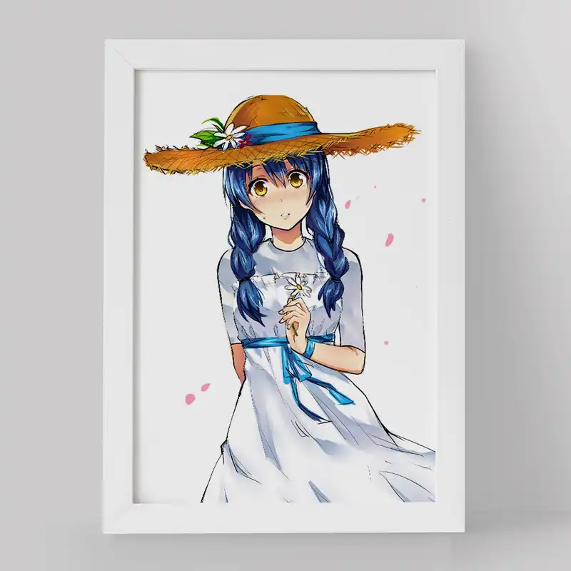 تابلو خندالو مدل مگومی انیمه جنگ غذاها کد 16971