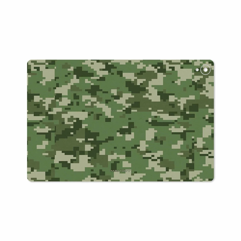 برچسب پوششی ماهوت مدل Army-Green-Pixel مناسب برای تبلت هوآوی Mediapad M6 10.8 2019