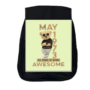 کوله پشتی مدل تدی عینک دودی     