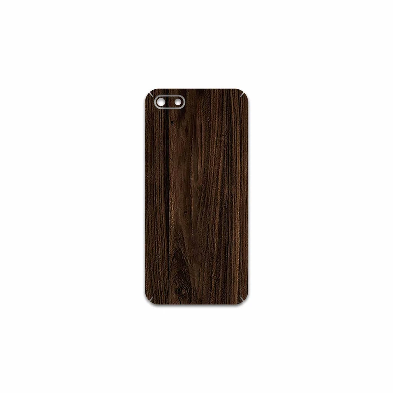 برچسب پوششی ماهوت مدل Dark Walnut Wood مناسب برای گوشی موبایل هوآوی Y5 Lite