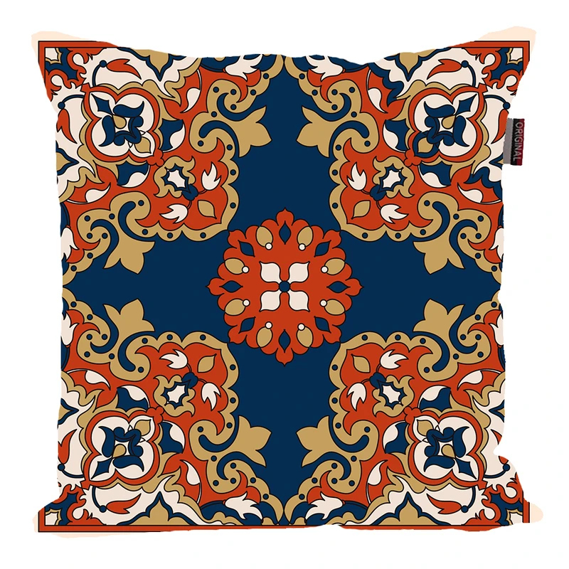 کوسن پاد آفرین مدل سنتی طرح فرش ایرانی کد PK40805