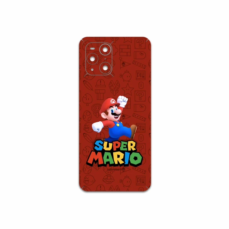 برچسب پوششی ماهوت مدل Super-Mario-Game مناسب برای گوشی موبایل اپو Find X3 Pro